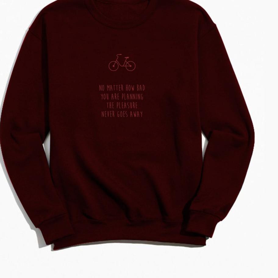 ♤ Áo Nỉ Tay Dài In Chữ Thời Trang Cho Nam Và Nữ ♗ | BigBuy360 - bigbuy360.vn