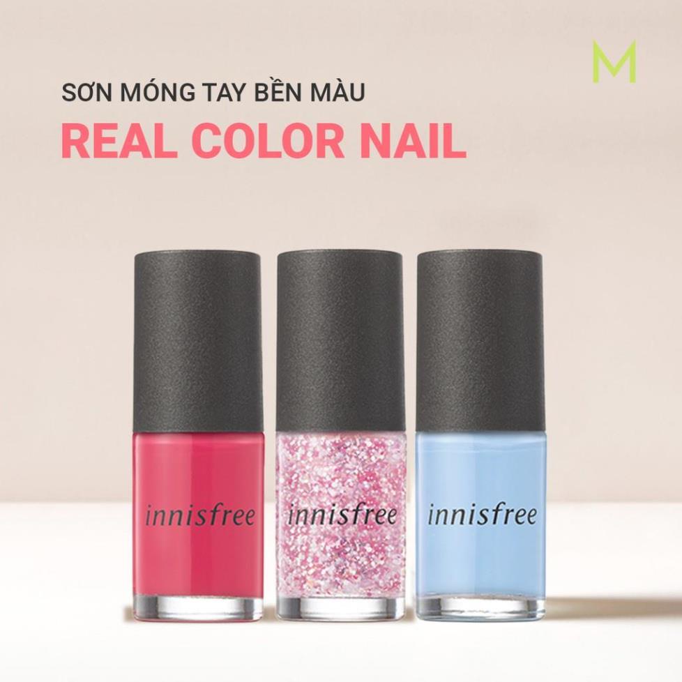 Sơn móng tay bền màu innsifree Real Color Nail 6ml [B D4