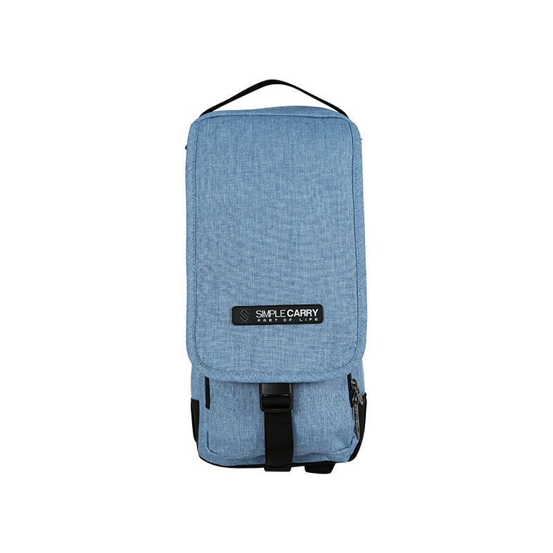 Túi Đeo Chéo SimpleCarry Sling- Chất Liệu:Polyester trượt nước - Số Ngăn:1 ngăn chính - 2 ngăn phụ - Màu:Blue, Grey