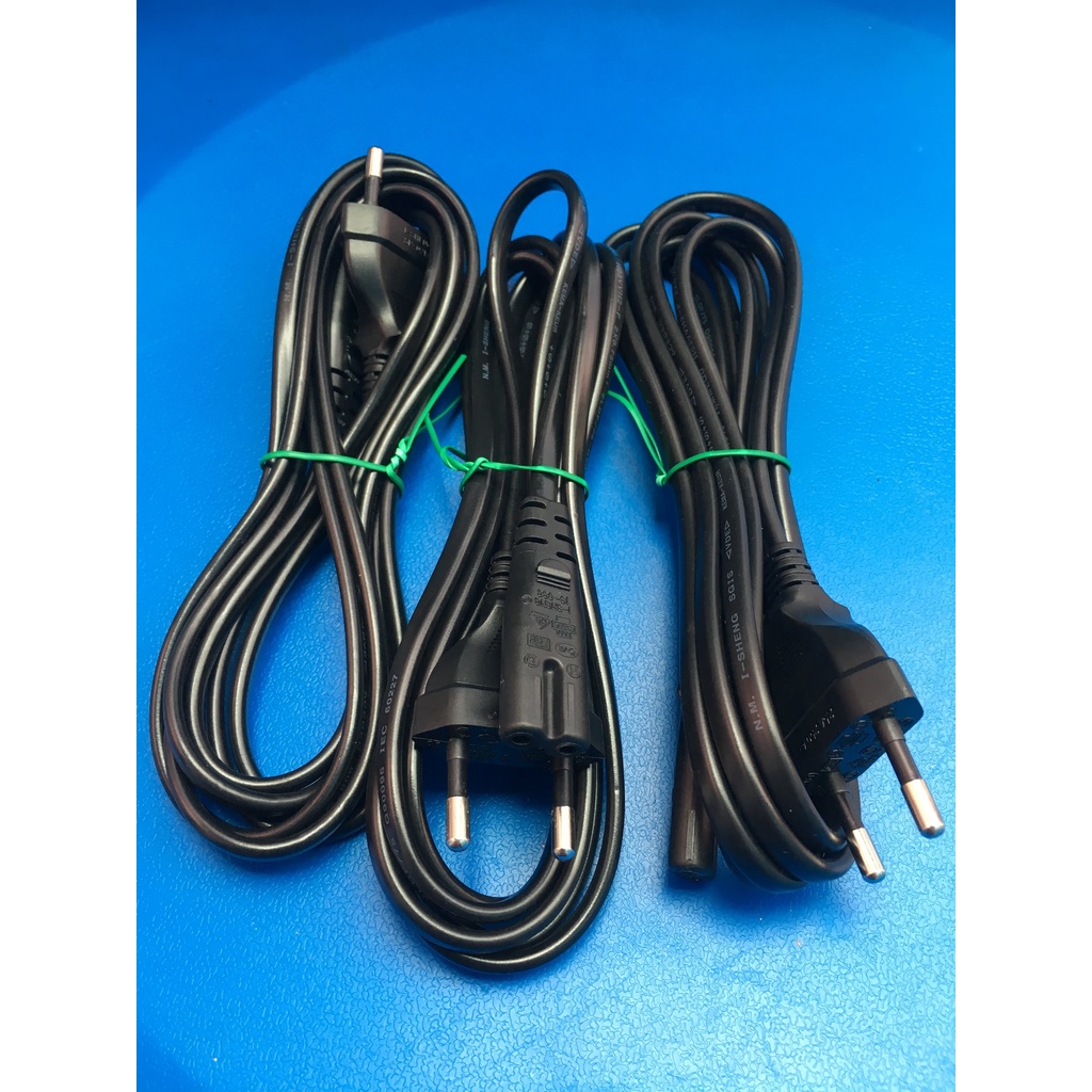 Dây nguồn 2 chấu số 8 hàng chính hãng, dùng cho máy in màu CANON -EPSON