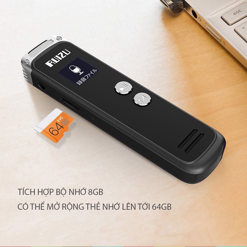 Máy Ghi Âm Stereo - Ruizu K69 / Digital Player F6