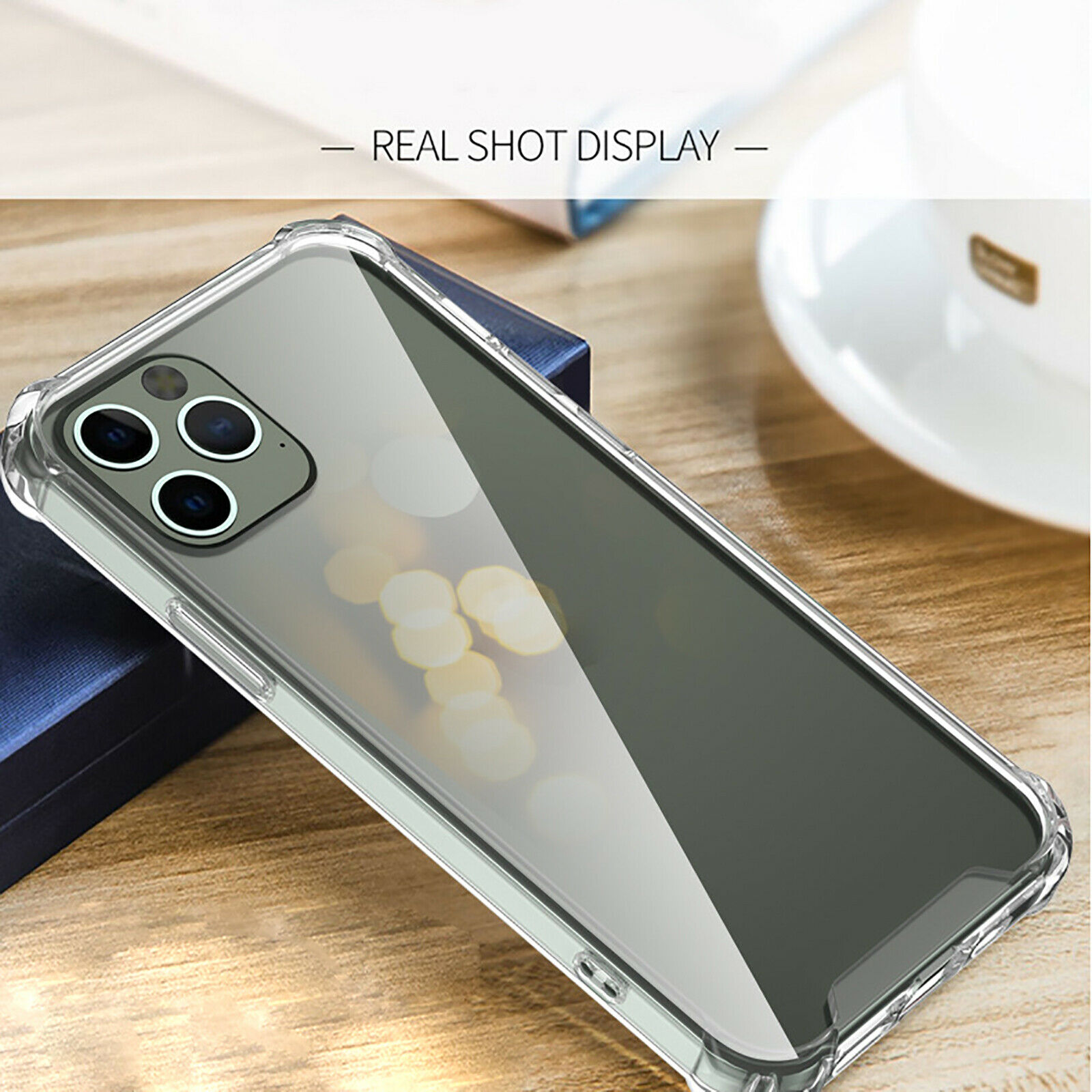 Shockproof Armor Clear Case For iPhone 12 Pro Max 11 pro Max / Transparent Phone Cases Airbag Cover | BigBuy360 - bigbuy360.vn
