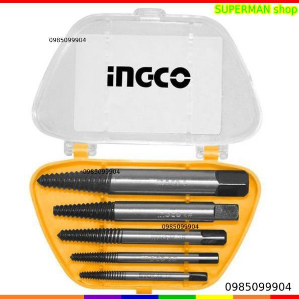 Bộ Mở Ốc Vít Gãy mũi lấy ốc gãy mũi taro chính hãng Total Ingco Licota Tolsen