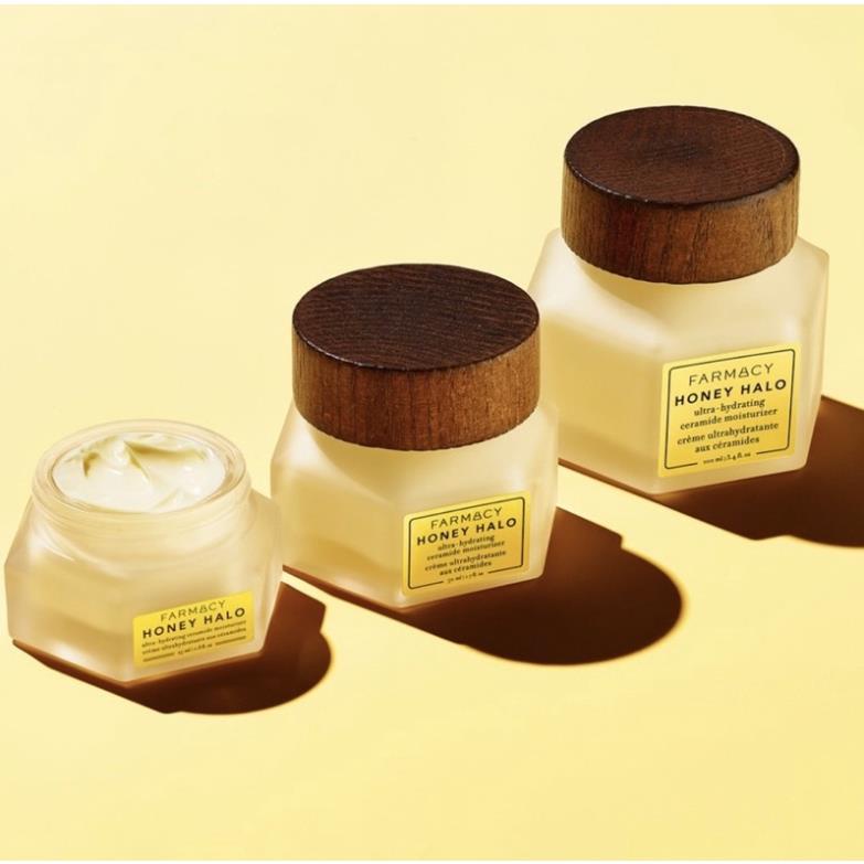 15ml - Kem dưỡng ẩm mật ong Farmacy Honey Halo Ultra-Hydrating Ceramide Moisturizer