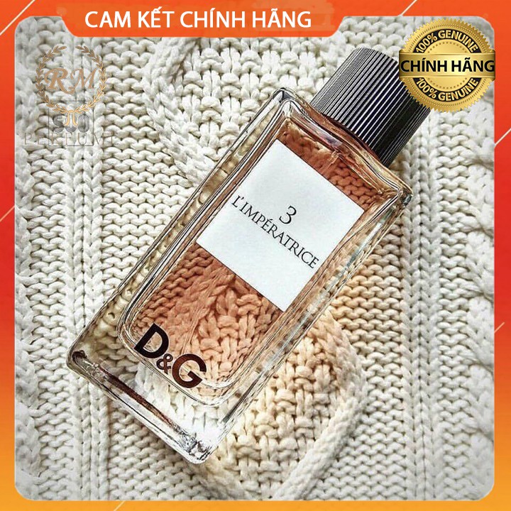 [Chính Hãng] Nước Hoa Nữ Mini 𝘿$𝙂 3 𝙇'𝙞𝙢𝙥𝙚𝙧𝙖𝙩𝙧𝙞𝙘𝙚_Hương Thơm Đánh Bay Mùa Hè Oi Bức