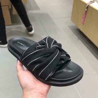 Dép Vincci đế cao quai nơ