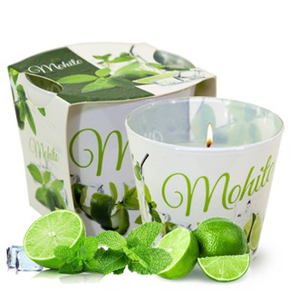 ( HƯƠNG BẠC HÀ ) Ly nến thơm tinh dầu Bartek 115g - Nến thơm phòng cao cấp, khử mùi, trang trí, sáp thơm phòng,đuổi muỗi