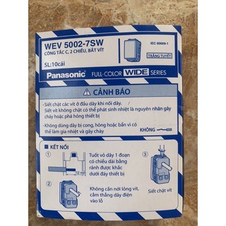 10 hạt công tắc đảo chiều panasonic wev