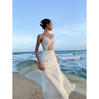  Quin Dress - Váy maxi khoét eo hai dây hở lưng - THIẾT KẾ BỞI IAMCOCO.OFFICIAL 