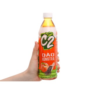 Hồng Trà Đào C2 (Thùng 24 Chai / Lốc 06 Chai / 455ml)
