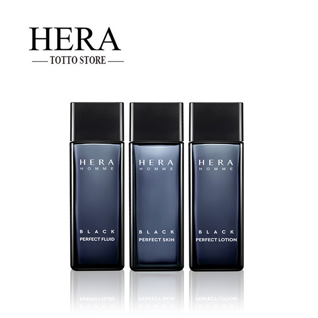 Bộ dưỡng da Nam Hera Homme Black Perfect Kit 60ml - Bộ dưỡng tái tạo da Nam Hera