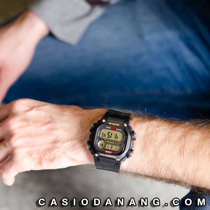 Đồng hồ nam dây nhựa Casio Standard chính hãng Anh Khuê DW-291H-9AVDF (50mm)