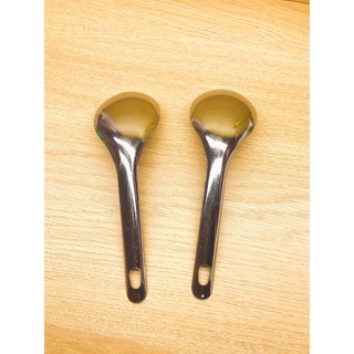 Vá múc canh và múc cơm inox 201 dài 22cm