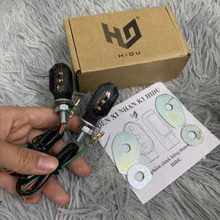   Hình thật video thật  Đèn Xi nhan K1 Hidu dành cho nhiều loại xe Ex 150 Ex 155 Winner Winer X,... 