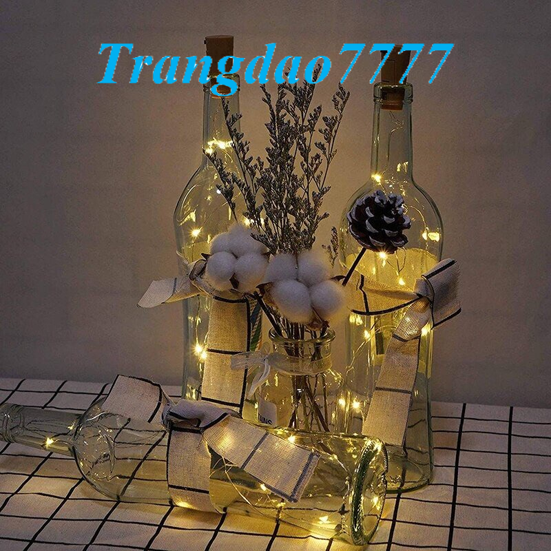 Dây Đèn Led Kèm Pin Dài 5M 50 Bóng Đèn Led Đom Đóm Chipsbling Fairy Lights Decor Trang Trí Tiệc Chụp Hình AG13
