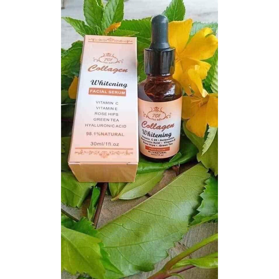 Serum dưỡng trắng da collagen 701