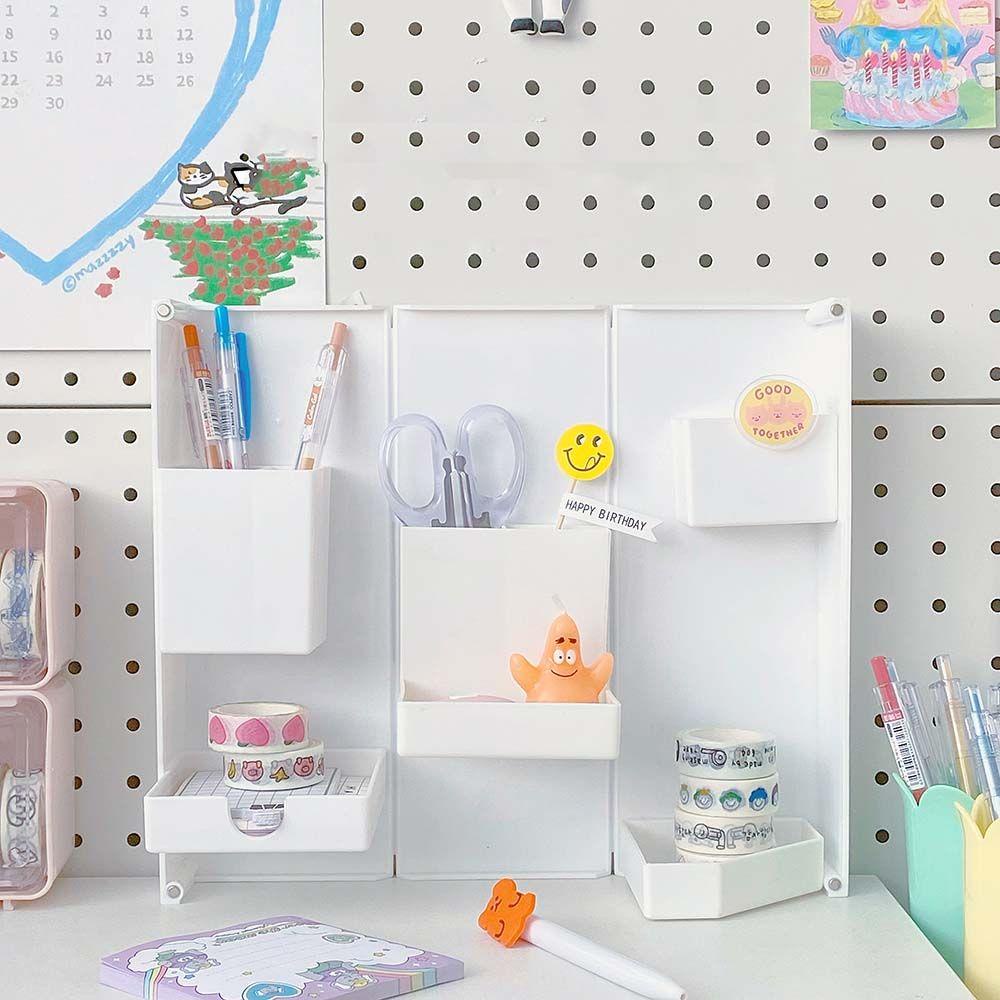 Giá Đỡ Mỹ Phẩm Hình Chữ H Bằng Nhựa Đa Năng Có Thể Gấp Gọn