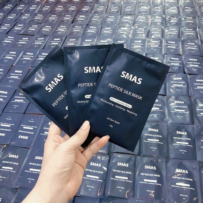 MẶT NẠ PHỤC HỒI SMAS PEPTIDE SILK MASK (1 mask)