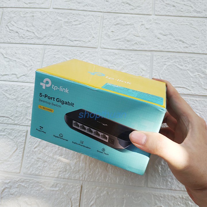 Switch TP-LINK 5 Port Gigabit TL-SG1005D - Bộ Chia Để Bàn 5 Cổng Gigabit