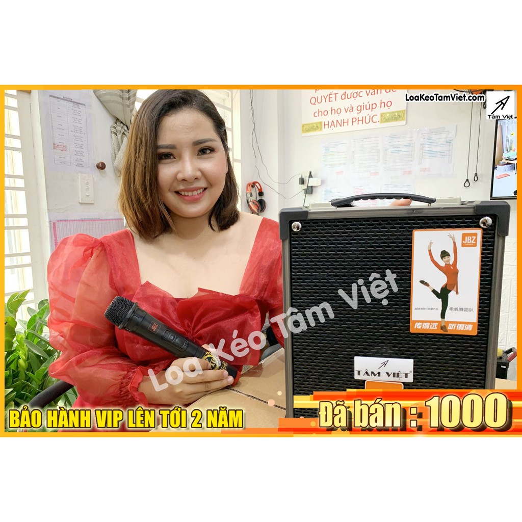Loa kéo mini gỗ “JBZ NE-106” bass 1,6 tấc – Loa kéo Tâm Việt.