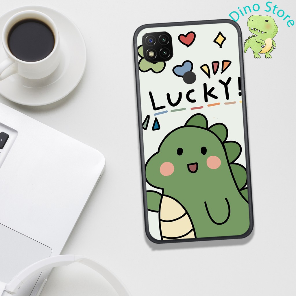 ỐP LƯNG XIAOMI REMID 9C  ,  IN HÌNH KHỦNG LONG NGỘ NGHĨNH VÀ CUTE