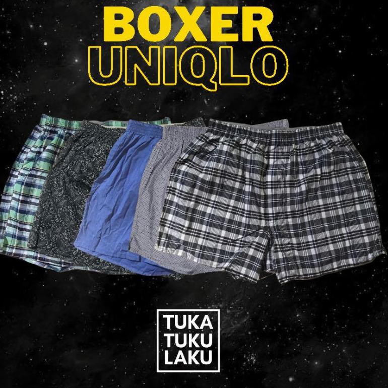 Quần Lót Boxer Uniqlo Có Dây Rút Nhập Khẩu Cao Cấp Cho Nam 33