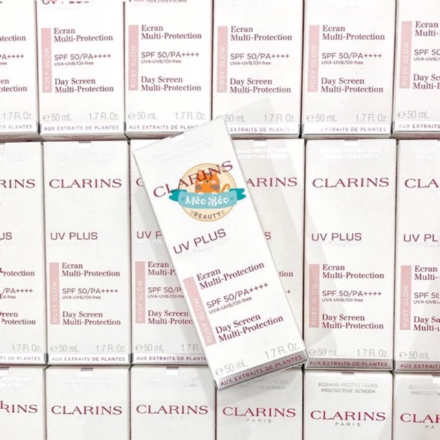 Kem Chống Nắng Clarins Rosy Glow UV Plus