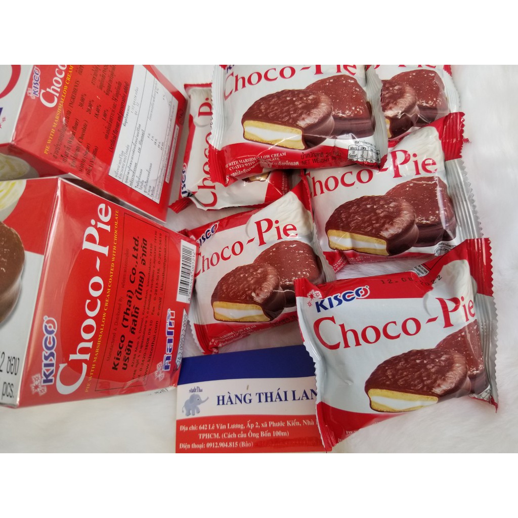 Sale Date tháng 8.2022 BÁNH CHOCO PIE THÁI LAN