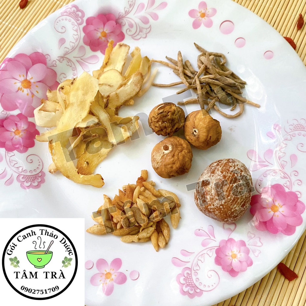 Gói Canh Thảo Dược - Canh Thái Tử Mạch Đông - Nguyên Liệu Hầm Canh Dành Cho Bé -Tâm Trà