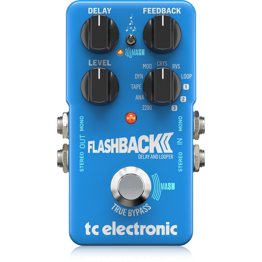 Cục Phơ Ghita , Nhãn Hiệu : TC ELECTRONIC FLASHBACK 2 DELAY