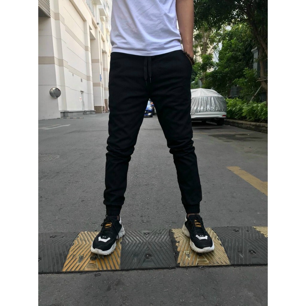 Quần Jogger Kaki Nam Cạp Chun Dài Co Giãn, Thoải Mái Vnicestore