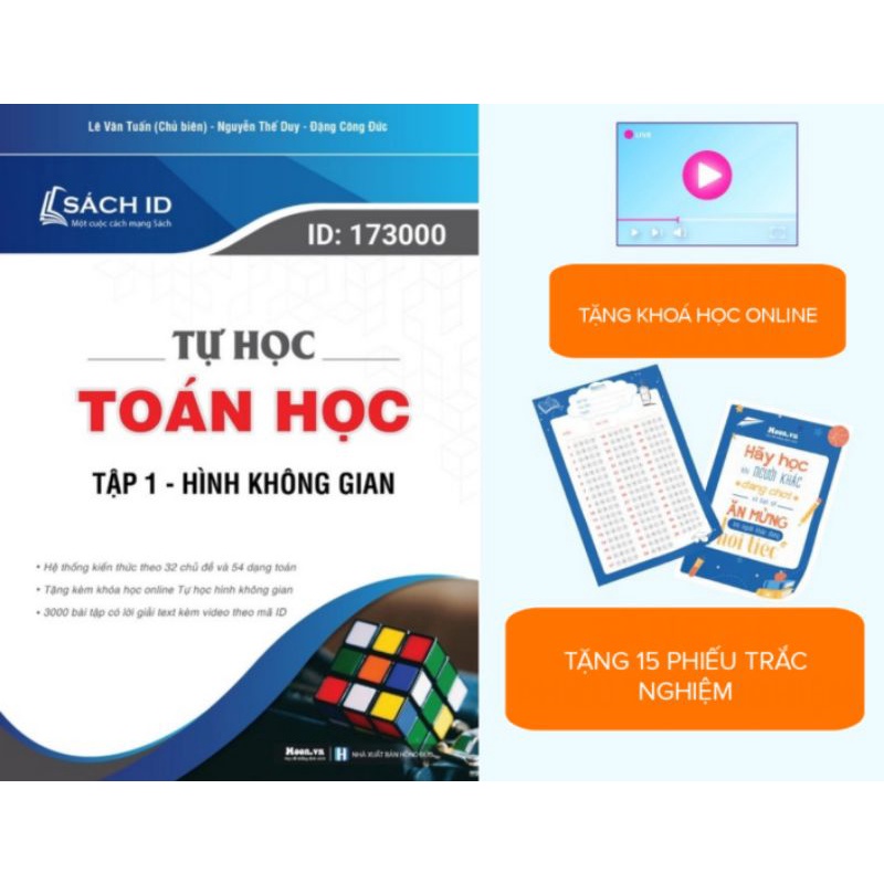 Sách Toán 12 Ôn Thi Thpt Quốc Gia 2023 : Tự học hình không gian