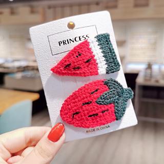 Kẹp Tóc Len Đan Thủ Công Phong Cách Hàn Quốc Cho Nữ