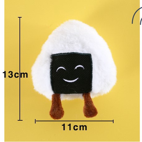 Thú Nhồi Bông Hình Chú Mèo Tích Hợp Chuông Dễ Thương