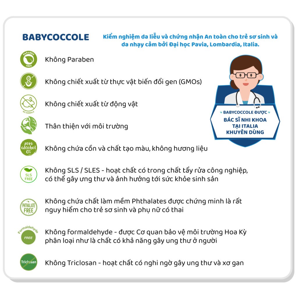 Kem giữ ấm từ sáp ong và vitamin Babycoccole 0M+