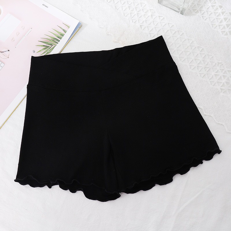 Quần Đùi Bầu KA3105 Cạp Chéo Mặc Trong Váy , Quần Váy Cotton Mát Lạnh form bigsize