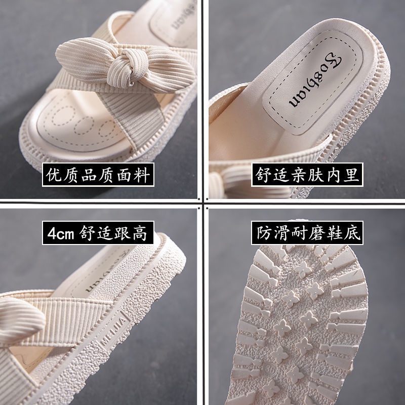 Dép bánh mì đế cao dép đi biển dép sandal Dép Sandal Đế Dày Thời Trang Mùa Hè Dành Cho Nữ