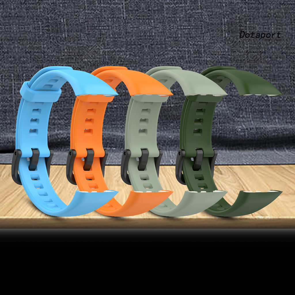 Dây Đeo Thay Thế Cho Đồng Hồ Thông Minh Huawei Honor Band 6 Bằng Silicone