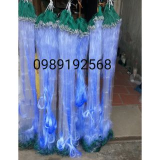 Lưới đánh cá 3 màn then 3, then 4, then 5 cao1m2 và  dài 50m,100m bắt cá to từ 600g đến 4kg