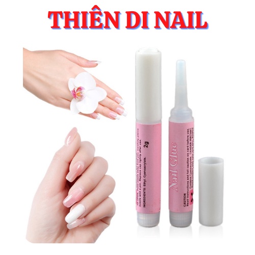 Keo dán móng 2g Thiên Di Nail - keo chuyên dùng để trong các hộp nailbox