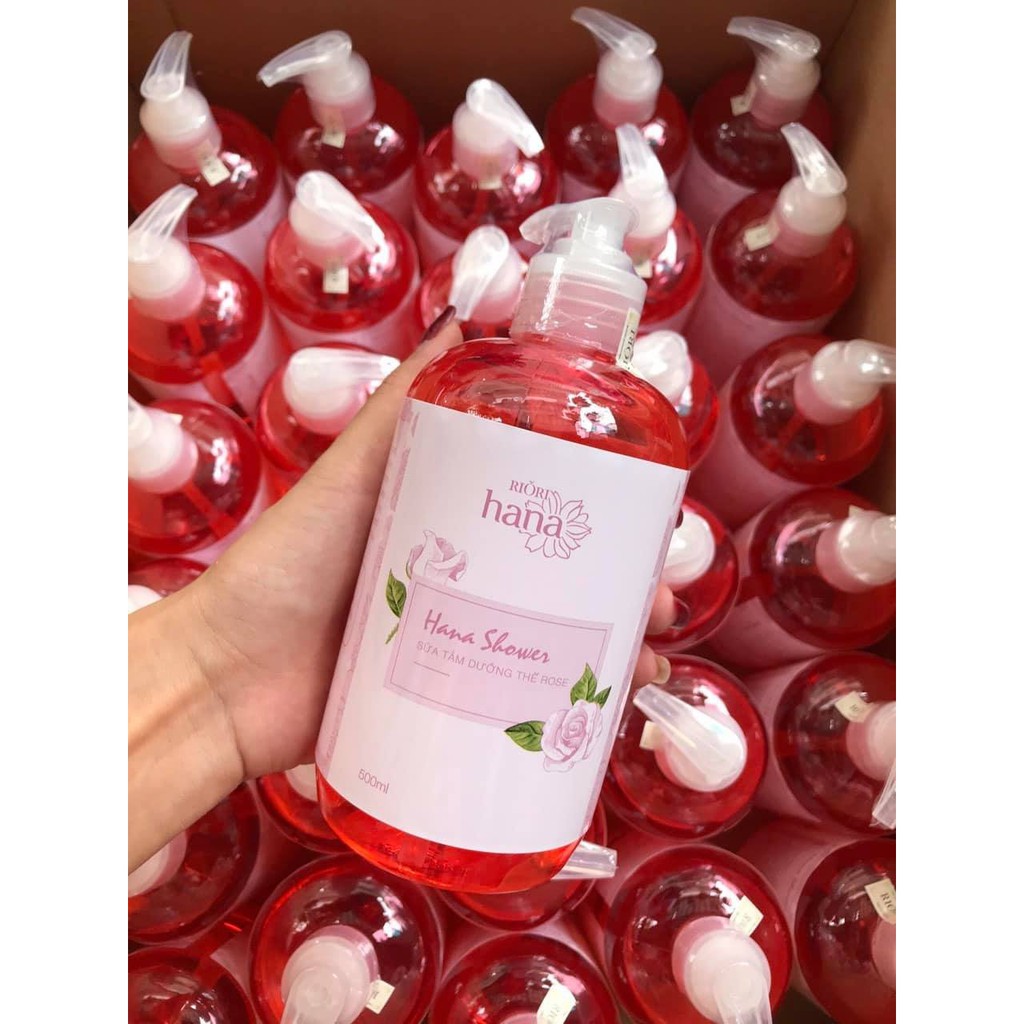 Sữa Tắm Nước Hoa Hương Hoa Hồng Riori Hana Shower Gel Rose | BigBuy360 - bigbuy360.vn