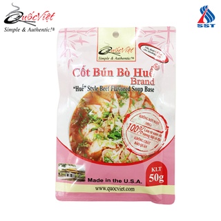 Gia vị Cốt Bún Bò Huế Quốc Việt Gói 50g -VN10502