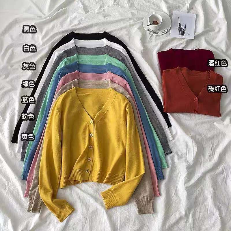 Áo khoác cardigan mỏng phong cách thời trang nữ