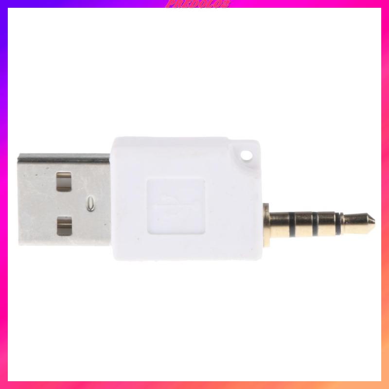 Dây Cáp Sạc Đồng Bộ Dữ Liệu USB 2 Trong 1 3.5mm Cho iPod Shuffle 1st 2nd Màu Đen