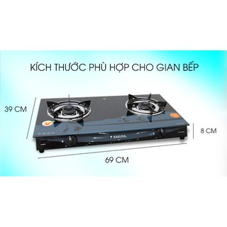 Bếp gas Sakura SA-695SG