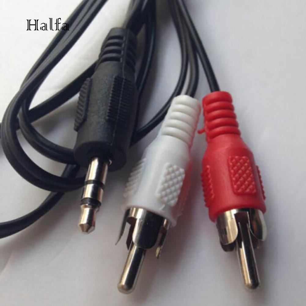 Đầu chuyển đổi từ jack 3.5mm sang 2 jack hoa sen RCA