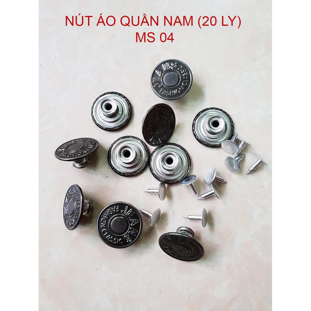 Nút đóng áo quần nam nữ Chollima