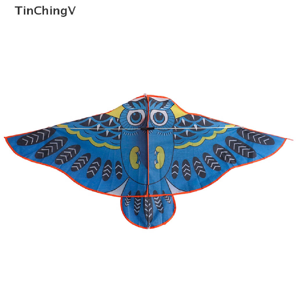1 Đồ Chơi Diều Hình Chim Cú Hoạt Hình Có Thể Gấp Gọn Dành Cho Bé