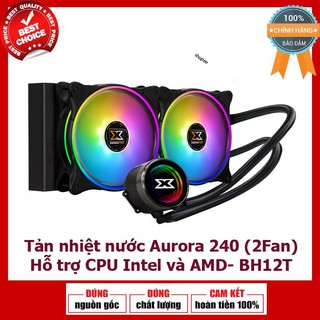 Tản nhiệt nước  XIGMATEK Aurora 240 ( 2 Fan) Hỗ trợ CPU Intel và AMD