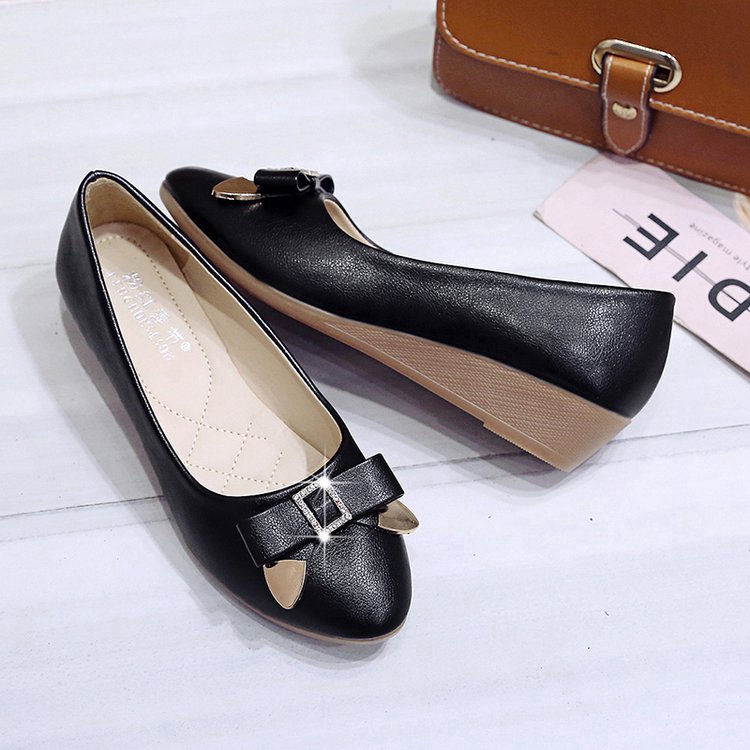 IELGY Giày da  phong cách Hàn Quốc kiểu dáng retro cho nữ